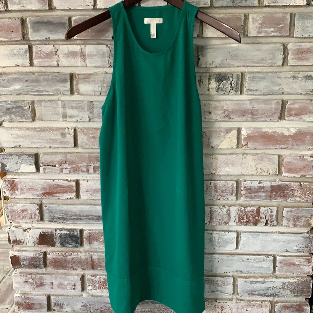 Leith dress, racerback, small, green, good condition!
